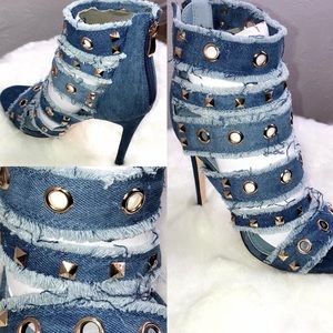 True Blue Denim Heel(Firm)